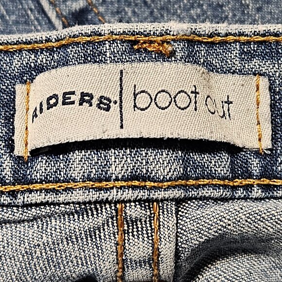 Riders Boot Cut Jeans Womens Plus Size 20W Petite High Rise Light Wash Denim - Picture 4 of 5